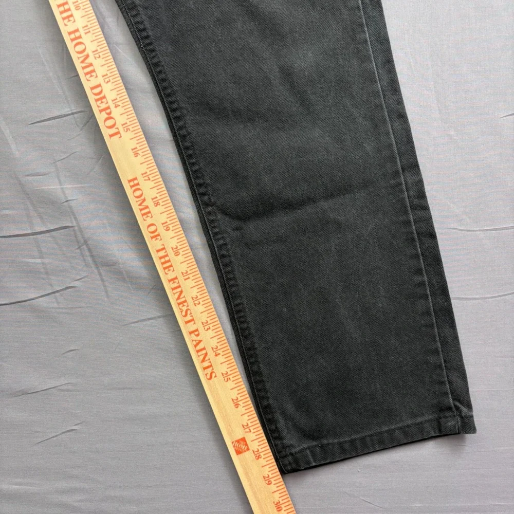 Faded Glory Men's Classic Fit Straight Leg Jeans Washed Black Denim
